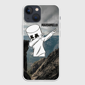 Чехол для iPhone 13 mini с принтом Marshmello в Кировске,  |  | chris comstock | electronic | joytime iii | marshmallow | marshmello | клубная | маршмелло | маршмеллоу | электронная музыка