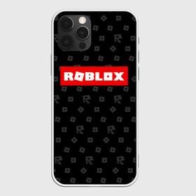 Чехол для iPhone 12 Pro с принтом ROBLOX в Кировске, силикон | область печати: задняя сторона чехла, без боковых панелей | game | gamer | logo | minecraft | roblox | simulator | игра | конструктор | лого | симулятор | строительство | фигура