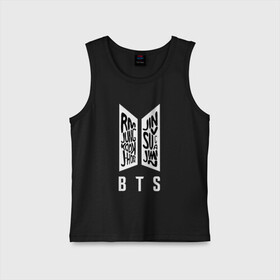 Детская майка хлопок с принтом BTS в Кировске,  |  | bangtan boys | bt21 | bts | bts army | bts stickers | j hope | jimin | jin | jungkook | k pop | rap monster | rapmon | suga | v | бтс | корея | стикеры bts