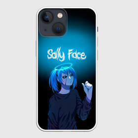 Чехол для iPhone 13 mini с принтом Sally Face в Кировске,  |  | blue | diane | face | fisher | gizmo | henry | johnson | killer | larry | sally | генри | гизмо | джонсон | диана | ларри | лицо | салли | фейс | фишер