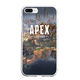 Чехол для iPhone 7Plus/8 Plus матовый с принтом APEX LEGENDS в Кировске, Силикон | Область печати: задняя сторона чехла, без боковых панелей | apex | legend | legends | titanfall | апекс | бангалор | бладхаунд | верхушки | гибралтар | каустик | лайфлайн | легенда | легенды | ледженд | леджендс | мираж | рэйф | титанфол