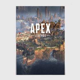 Постер с принтом APEX LEGENDS в Кировске, 100% бумага
 | бумага, плотность 150 мг. Матовая, но за счет высокого коэффициента гладкости имеет небольшой блеск и дает на свету блики, но в отличии от глянцевой бумаги не покрыта лаком | apex | legend | legends | titanfall | апекс | бангалор | бладхаунд | верхушки | гибралтар | каустик | лайфлайн | легенда | легенды | ледженд | леджендс | мираж | рэйф | титанфол