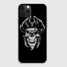Чехол для iPhone 12 Pro Max с принтом Пиратский череп в Кировске, Силикон |  | Тематика изображения на принте: dead | demon | devil | executioner | metal | pirat | punisher | rap | rock | satan | sea | skull | swag | каратель | метал | море | океан | палач | пират | рок | скелет | череп
