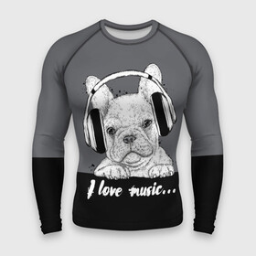 Мужской рашгард 3D с принтом I love music… в Кировске,  |  | animal | black | breed | dog | drawing | fon | graphics | gray | head | headphones | i | inscription | look | love | music | muzzle | text | взгляд | голова | графика | животное | люблю | музыка | надпись | наушники | порода | рисунок | серый | со