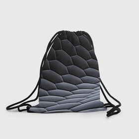 Рюкзак-мешок 3D с принтом Кожа змеи в Кировске, 100% полиэстер | плотность ткани — 200 г/м2, размер — 35 х 45 см; лямки — толстые шнурки, застежка на шнуровке, без карманов и подкладки | 