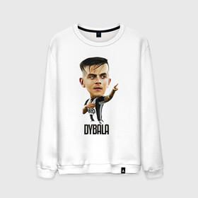 Мужской свитшот хлопок с принтом Dybala в Кировске, 100% хлопок |  | champion | cr7 | cristiano | game | goal | italy | juventus | madrid | real | ronaldo | spain | team | буффон | гол | дибала | золотой мяч | игрок | испания | италия | криштиану | мадрид | португалия | реал | роналду | спорт | тренер | футбол | 