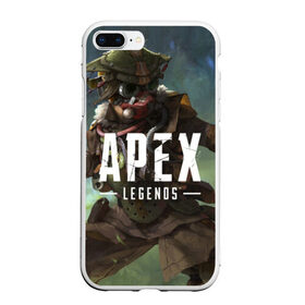 Чехол для iPhone 7Plus/8 Plus матовый с принтом APEX Legends в Кировске, Силикон | Область печати: задняя сторона чехла, без боковых панелей | 2 | 2019 | 3 | apex | game | legends | titanfall | игра | титанфолл