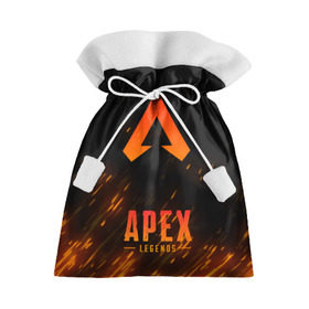 Подарочный 3D мешок с принтом APEX LEGENDS в Кировске, 100% полиэстер | Размер: 29*39 см | apex | apex legends | battle | battle royal | fire | titanfall | апекс | апекс легендс | батл рояль | битва | война | королевская битва | огонь