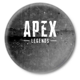 Значок с принтом APEX Legends в Кировске,  металл | круглая форма, металлическая застежка в виде булавки | Тематика изображения на принте: 2 | 2019 | 3 | apex | game | legends | titanfall | игра | титанфолл