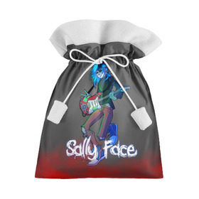 Подарочный 3D мешок с принтом Sally Face (8) в Кировске, 100% полиэстер | Размер: 29*39 см | Тематика изображения на принте: face | fisher | larry johnson | mask | sally | sally face | sally fisher | демоны | духи | маска | призраки | салли | салли фейс | салли фишер | фейс