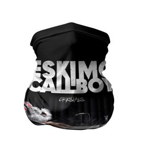 Бандана-труба 3D с принтом Eskimo Callboy в Кировске, 100% полиэстер, ткань с особыми свойствами — Activecool | плотность 150‒180 г/м2; хорошо тянется, но сохраняет форму | Тематика изображения на принте: bury me in vegas | crystals | danskimo | eskimo callboy | sushi | the scene | we are the mess | группы | метал | музыка | рок | эскимо колбой