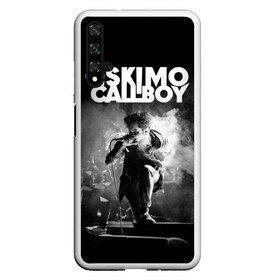 Чехол для Honor 20 с принтом Eskimo Callboy в Кировске, Силикон | Область печати: задняя сторона чехла, без боковых панелей | bury me in vegas | crystals | danskimo | eskimo callboy | sushi | the scene | we are the mess | группы | метал | музыка | рок | эскимо колбой