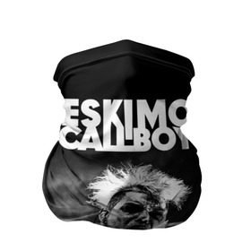 Бандана-труба 3D с принтом Eskimo Callboy в Кировске, 100% полиэстер, ткань с особыми свойствами — Activecool | плотность 150‒180 г/м2; хорошо тянется, но сохраняет форму | Тематика изображения на принте: bury me in vegas | crystals | danskimo | eskimo callboy | sushi | the scene | we are the mess | группы | метал | музыка | рок | эскимо колбой