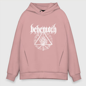 Мужское худи Oversize хлопок с принтом Behemoth в Кировске, френч-терри — 70% хлопок, 30% полиэстер. Мягкий теплый начес внутри —100% хлопок | боковые карманы, эластичные манжеты и нижняя кромка, капюшон на магнитной кнопке | Тематика изображения на принте: behemoth | black metal | death metal | inferno | nergal | orion | seth | блэк метал | группы | дэт метал | метал | музыка | рок