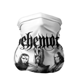 Бандана-труба 3D с принтом Behemoth в Кировске, 100% полиэстер, ткань с особыми свойствами — Activecool | плотность 150‒180 г/м2; хорошо тянется, но сохраняет форму | behemoth | black metal | death metal | inferno | nergal | orion | seth | блэк метал | группы | дэт метал | метал | музыка | рок