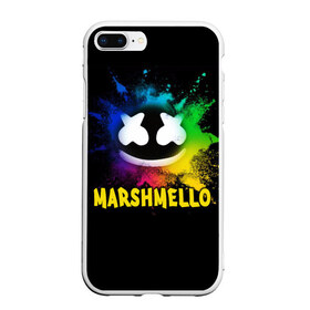 Чехол для iPhone 7Plus/8 Plus матовый с принтом Marshmello в Кировске, Силикон | Область печати: задняя сторона чехла, без боковых панелей | alone | beautiful now | disc | dj | jockey | marshmallow | американский | диджей | дискотека | маршмэллоу | продюсер