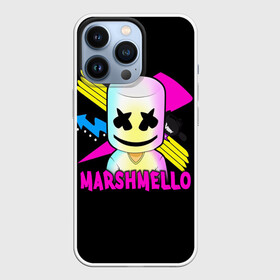 Чехол для iPhone 13 Pro с принтом Marshmello в Кировске,  |  | alone | beautiful now | disc | dj | jockey | marshmallow | американский | диджей | дискотека | маршмэллоу | продюсер