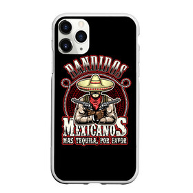 Чехол для iPhone 11 Pro матовый с принтом Bandidos в Кировске, Силикон |  | cartridges | drawing | graphic | hat | mexican | mexico | ornament | patterns | revolvers | rope | tape | tequila | thug | weapon | бандит | верёвка | графика | лента | мексика | мексиканский | орнамент | оружие | патроны | револьверы | рисунок | текила |