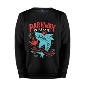 Мужской свитшот хлопок с принтом Parkway Drive в Кировске, 100% хлопок |  | atlas | ire | parkway drive | pd | группы | метал | музыка | рок | хеви метал