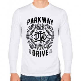 Мужской лонгслив хлопок с принтом Parkway Drive в Кировске, 100% хлопок |  | Тематика изображения на принте: atlas | ire | parkway drive | pd | группы | метал | музыка | рок | хеви метал