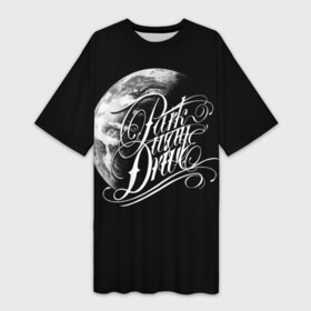 Платье-футболка 3D с принтом Parkway Drive в Кировске,  |  | atlas | ire | parkway drive | pd | группы | метал | музыка | рок | хеви метал