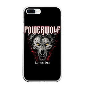 Чехол для iPhone 7Plus/8 Plus матовый с принтом Powerwolf в Кировске, Силикон | Область печати: задняя сторона чехла, без боковых панелей | Тематика изображения на принте: heavy metal | metal | powerwolf | группы | метал | музыка | пауэр метал | рок | хеви метал