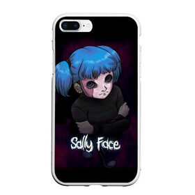 Чехол для iPhone 7Plus/8 Plus матовый с принтом Sally Face (17) в Кировске, Силикон | Область печати: задняя сторона чехла, без боковых панелей | face | fisher | larry johnson | mask | sally | sally face | sally fisher | демоны | духи | маска | призраки | салли | салли фейс | салли фишер | фейс