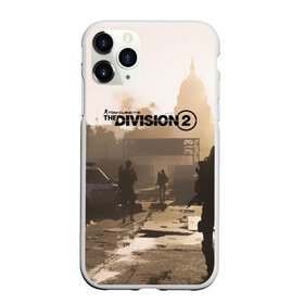 Чехол для iPhone 11 Pro матовый с принтом Tom Clancys The Division в Кировске, Силикон |  | division | the division | the division 2 | tom clancys the division 2 | агенты | бандиты | белый дом | вашингтон | война | разруха | солдаты | турель