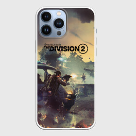 Чехол для iPhone 13 Pro Max с принтом The Division 2 в Кировске,  |  | Тематика изображения на принте: division | the division | the division 2 | tom clancys the division 2 | агенты | бандиты | белый дом | вашингтон | война | разруха | солдаты | турель