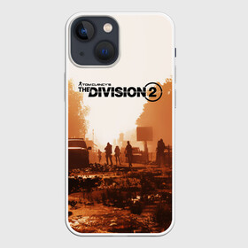 Чехол для iPhone 13 mini с принтом Tom Clancys The Division в Кировске,  |  | division | the division | the division 2 | tom clancys the division 2 | агенты | бандиты | белый дом | вашингтон | война | разруха | солдаты | турель