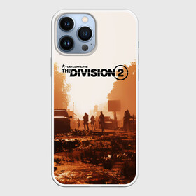 Чехол для iPhone 13 Pro Max с принтом Tom Clancys The Division в Кировске,  |  | Тематика изображения на принте: division | the division | the division 2 | tom clancys the division 2 | агенты | бандиты | белый дом | вашингтон | война | разруха | солдаты | турель