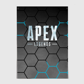 Постер с принтом Apex Legends в Кировске, 100% бумага
 | бумага, плотность 150 мг. Матовая, но за счет высокого коэффициента гладкости имеет небольшой блеск и дает на свету блики, но в отличии от глянцевой бумаги не покрыта лаком | apex | battle royale | legends | titanfall | апекс | легенды | тайтанфол | титанфол