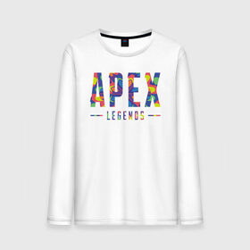 Мужской лонгслив хлопок с принтом Acid Legends в Кировске, 100% хлопок |  | apex | battle royale | legends | titanfall | апекс | легенды | тайтанфол | титанфол