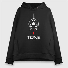 Женское худи Oversize хлопок с принтом TONE в Кировске, френч-терри — 70% хлопок, 30% полиэстер. Мягкий теплый начес внутри —100% хлопок | боковые карманы, эластичные манжеты и нижняя кромка, капюшон на магнитной кнопке | apex | apex legends | titanfall | апекс | игра | королевская битва | легенд | легенда | легендс | легенды | пехота | пилот | роботы | спектры | стрелялка | титанфол | титаны | шутер