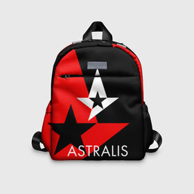 Детский рюкзак 3D с принтом ASTRALIS в Кировске, 100% полиэстер | лямки с регулируемой длиной, сверху петелька, чтобы рюкзак можно было повесить на вешалку. Основное отделение закрывается на молнию, как и внешний карман. Внутри дополнительный карман. По бокам два дополнительных кармашка | action | astralis | awp | counter strike | cs go | cs go global offensive | cybersport | faze clan | game | gamer | hyper beast | shooter | skin | team liquid | киберспорт | оружие | скины