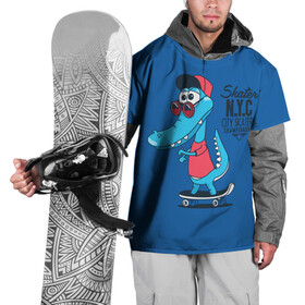 Накидка на куртку 3D с принтом Skate NYC в Кировске, 100% полиэстер |  | freestyle | n | skateboard | бейсболка | город | графика | движение | дикий | доска | животное | колёса | красный | крокодил | крутой | надпись | нью йорк | очки | рисунок | ролики | сила | синий | скейтборд | спорт