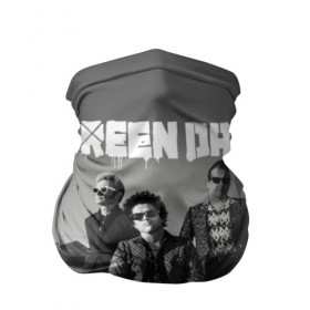 Бандана-труба 3D с принтом Green Day в Кировске, 100% полиэстер, ткань с особыми свойствами — Activecool | плотность 150‒180 г/м2; хорошо тянется, но сохраняет форму | green day | greenday | punk | rock | грин дэй | группы | музыка | панк | рок