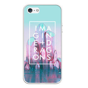 Чехол для iPhone 5/5S матовый с принтом Imagine Dragons в Кировске, Силикон | Область печати: задняя сторона чехла, без боковых панелей | believer | evolve | imagine dragons | night visions | radioactive | rock | группы | имейджин драгонс | инди | музыка | рок