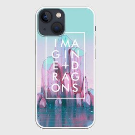 Чехол для iPhone 13 mini с принтом Imagine Dragons в Кировске,  |  | believer | evolve | imagine dragons | night visions | radioactive | rock | группы | имейджин драгонс | инди | музыка | рок