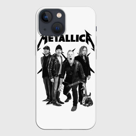 Чехол для iPhone 13 mini с принтом Metallica в Кировске,  |  | heavy metal | metal | metallica | группы | метал | металлика | музыка | рок | трэш метал | хєви метал