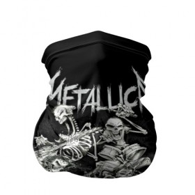 Бандана-труба 3D с принтом Metallica в Кировске, 100% полиэстер, ткань с особыми свойствами — Activecool | плотность 150‒180 г/м2; хорошо тянется, но сохраняет форму | heavy metal | metal | metallica | группы | метал | металлика | музыка | рок | трэш метал | хєви метал