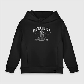 Детское худи Oversize хлопок с принтом Metallica в Кировске, френч-терри — 70% хлопок, 30% полиэстер. Мягкий теплый начес внутри —100% хлопок | боковые карманы, эластичные манжеты и нижняя кромка, капюшон на магнитной кнопке | heavy metal | metal | metallica | группы | метал | металлика | музыка | рок | трэш метал | хєви метал