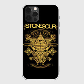 Чехол для iPhone 12 Pro с принтом Stone Sour в Кировске, силикон | область печати: задняя сторона чехла, без боковых панелей | metal | rock | slipknot | stone sour | альтернатива | группы | кори тейлор | метал | музыка | ню метал | рок