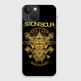 Чехол для iPhone 13 mini с принтом Stone Sour в Кировске,  |  | metal | rock | slipknot | stone sour | альтернатива | группы | кори тейлор | метал | музыка | ню метал | рок