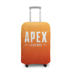 Чехол для чемодана 3D с принтом APEX LEGENDS в Кировске, 86% полиэфир, 14% спандекс | двустороннее нанесение принта, прорези для ручек и колес | apex | apex legends | battle | battle royal | titanfall | апекс | апекс легендс | батл рояль | битва | война | королевская битва