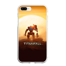 Чехол для iPhone 7Plus/8 Plus матовый с принтом Titanfall в Кировске, Силикон | Область печати: задняя сторона чехла, без боковых панелей | apex | apex legends | titanfall | апекс | игра | королевская битва | легенд | легенда | легендс | легенды | пехота | пилот | роботы | спектры | стрелялка | титанфол | титаны | шутер