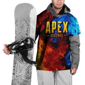 Накидка на куртку 3D с принтом APEX LEGENDS в Кировске, 100% полиэстер |  | apex | apex legends | апекс | апекс легенд | апекс легендс | бой | игра | компьютерная игра | королевская битва | лучшее | огонь | онлайн игра | популярное | текстура | хит | шутер