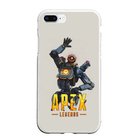 Чехол для iPhone 7Plus/8 Plus матовый с принтом APEX LEGENDS в Кировске, Силикон | Область печати: задняя сторона чехла, без боковых панелей | apex | apex legends | апекс | апекс легенд | апекс легендс | бой | игра | компьютерная игра | королевская битва | лучшее | онлайн игра | популярное | хит | шутер