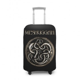 Чехол для чемодана 3D с принтом Meshuggah в Кировске, 86% полиэфир, 14% спандекс | двустороннее нанесение принта, прорези для ручек и колес | djent | jens kidman | meshuggah | metal | грув метал | группы | метал | мешуга | музыка | рок