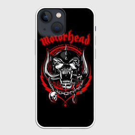 Чехол для iPhone 13 mini с принтом Motorhead в Кировске,  |  | motorhead | группы | лемми килмистер | метал | музыка | рок | хард рок | хеви метал